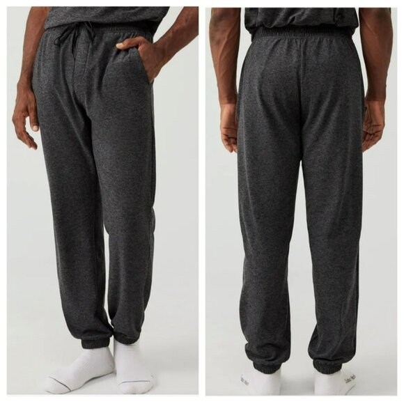 Outdoor Voices All Day Cloudknit Relaxed Sweatpant Mens Medium Charcoal Grey - Picture 1 of 8